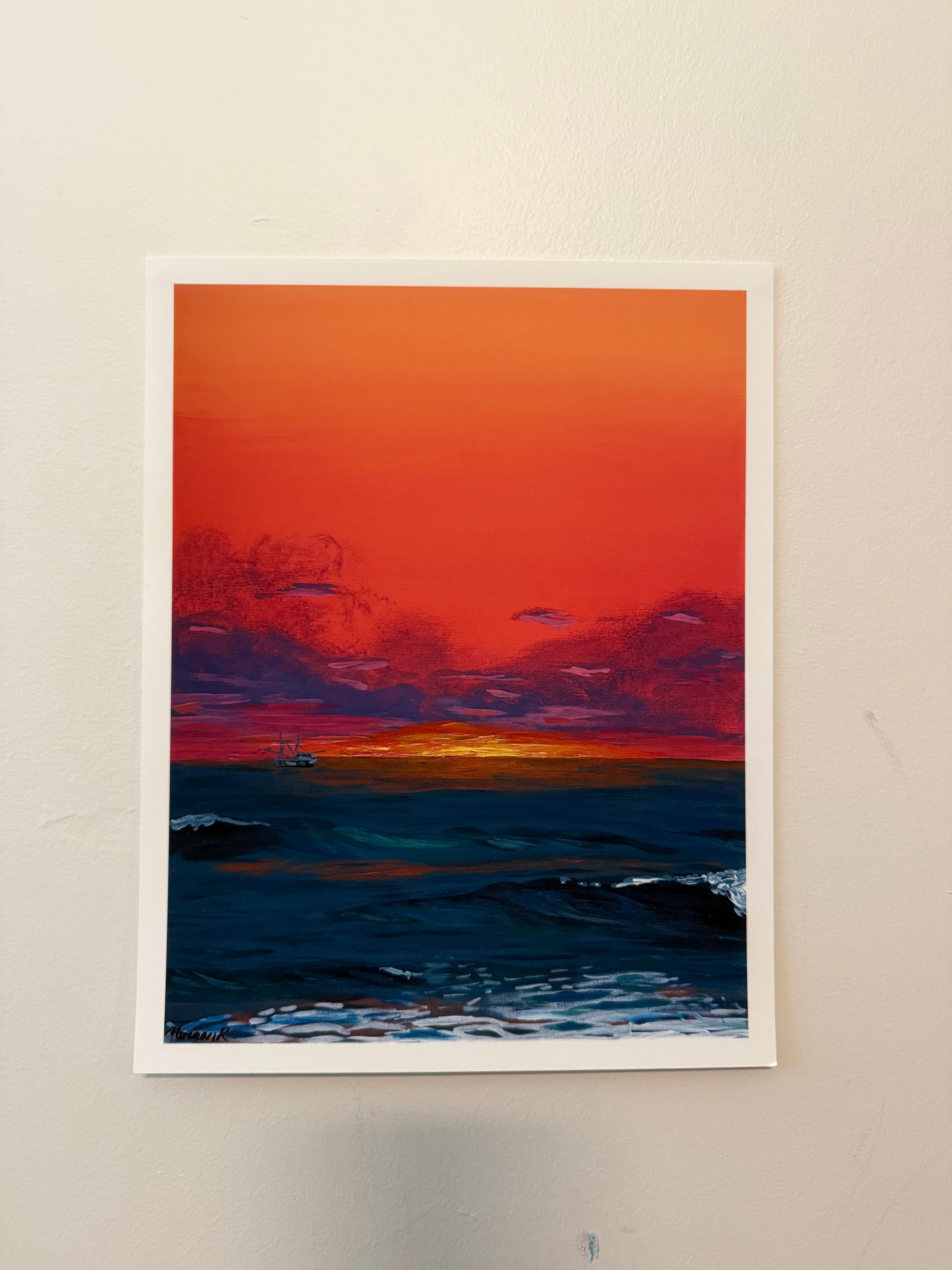 Fine Art Print – Coastal Sunset